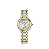 Galet est la nouvelle collection de la maison d’horlogerie Herbelin. Le boitier et le bracelet en PVD or jaune et acier inoxydable apporte une touche de modernité. Cette montre féminine est ponctuée de chiffres romains permettant une lecture idéale du temps. Galet, délicate et épurée, est issue d’un savoir-faire traditionnel français.