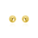 Boucles d'oreilles clous Grain d'Or, en Or Jaune 18 Carats - 750/000.  Offrir une boucle d'oreille c'est être sûr que le cadeau plaira.   CARACTERISTIQUES :  Poids en 5mm (gr) : 0.54   Poids en 6mm (gr) : 0.71   Poids en 8mm (gr) : 0.93   Matière : Or 18 Carats - 750/000 18937