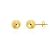 Boucles d'oreilles clous Grain d'Or, en Or Jaune 18 Carats - 750/000.  Offrir une boucle d'oreille c'est être sûr que le cadeau plaira.   CARACTERISTIQUES :  Poids en 5mm (gr) : 0.54   Poids en 6mm (gr) : 0.71   Poids en 8mm (gr) : 0.93   Matière : Or 18 Carats - 750/000 18937