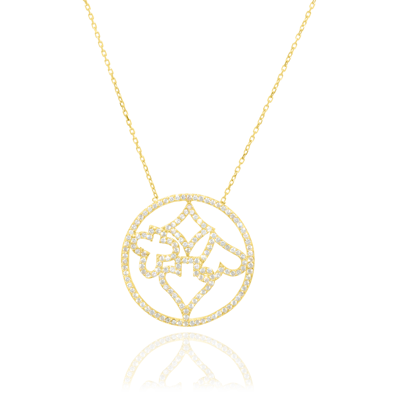 Collier Vegas, avec ses motifs Pique Cœur Carreau Trèfle sertis de zirconiums et monté sur une chaine forçat, en Or Jaune 18 Carats - 750/000.  Symbole d'amitié ou de séduction, chaînes et colliers n'ont qu'un but : sublimer votre cou.    CARACTERISTIQUES :  Longueur (cm) : 45.00 Diamètre (cm):  2.70 Poids (gr) : 5.08 Matière : Or 18 Carats - 750/000 19702 