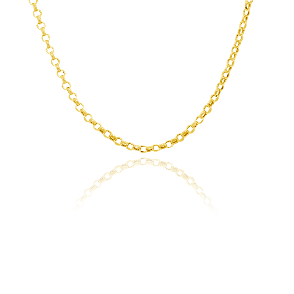 Laissez-vous charmer par cette chaîne maille Forçat facettée, en Or Jaune 18 Carats - 750/000.  Symbole d'amitié ou de séduction, chaînes et colliers n'ont qu'un but : sublimer votre cou.    CARACTERISTIQUES :  Epaisseur (mm) : 2.65 Poids en 50cm (gr) : 2.98 Matière : Or 18 Carats - 750/000 19268