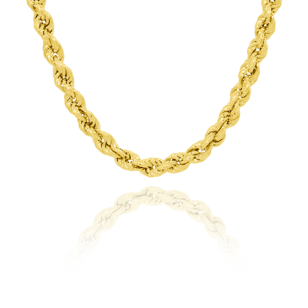 Collier maille Corde lisse et sablée en Or Jaune 18 Carats - 750/000.   Symbole d'amitié ou de séduction, chaînes et colliers n'ont qu'un but : sublimer votre cou.   CARACTERISTIQUES :  Longueur (cm) : 60.00 Diamètre corde (mm) : 2.67 Poids (gr) : 5.39 Matière : Or 18 Carats - 750/000 20062