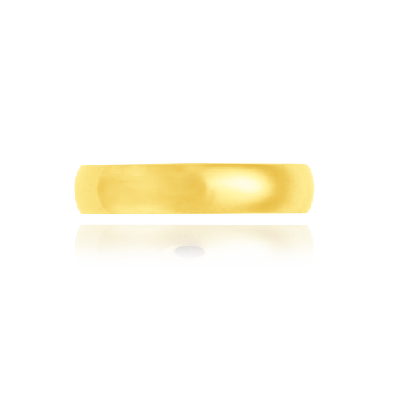 Alliance demi jonc lisse en Or Jaune 18 Carats - 750/000.  L'alliance est plus qu'un simple bijou, elle est la matérialisation physique d'un amour inconditionnel entre deux êtres.  Gravure possible   CARACTERISTIQUES :  Poids (gr) : 2.90 Largeur (mm) : 4.00 Matière : Or 18 Carats - 750/000 18620 -GuadeloupeMartiniqueGuyaneFrance
