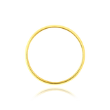 Alliance demi jonc lisse en Or Jaune 18 Carats - 750/000.  L'alliance est plus qu'un simple bijou, elle est la matérialisation physique d'un amour inconditionnel entre deux êtres.  Gravure possible   CARACTERISTIQUES :  Poids (gr) : 2.90 Largeur (mm) : 4.00 Matière : Or 18 Carats - 750/000 18620 -GuadeloupeMartiniqueGuyaneFrance