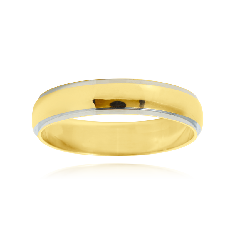 Alliance bombée lisse, en Or Jaune et Or Blanc 18 Carats - 750/000.  L'alliance est plus qu'un simple bijou, elle est la matérialisation physique d'un amour inconditionnel entre deux êtres.  Gravure possible   CARACTERISTIQUES :  Largeur (mm) : 4.10 Poids (gr) : 2.90 Matière : Or 18 Carats - 750/000 18654
GuadeloupeMartiniqueGuyaneFranceAntilles