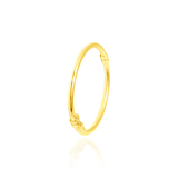 Jonc lisse, pour enfant, en Or Jaune 18 Carats - 750/000.  Qu'il soit classique ou fantaisiste, le bracelet saura sans conteste faire plaisir.  CARACTERISTIQUES :  Diamètre jonc (cm) : 4.50 Poids (gr) : 4.33 Matière : Or 18 Carats - 750/000 18729