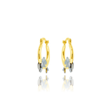 Boucles d'oreilles créoles motif dauphin, en Or Jaune et Or Blanc 18 Carats - 750/000.  Les créoles, véritables accessoires de mode intemporels, ajoutent une touche d'élégance à n'importe quelle tenue.   CARACTERISTIQUES :  Diamètre (cm) : 1.10 Epaisseur (mm) : 2.00 Poids (gr) : 1.91 Matière : Or 18 Carats - 750/000 20266 