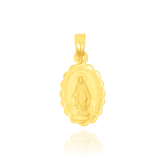 Pendentif vierge miraculeuse en Or Jaune 18 Carats - 750/000.     CARACTERISTIQUES :  Dimensions H x l (mm) : 15.8 x 11.1 Poids (gr) : 0.86 Matière : Or 18 Carats - 750/000 20360 