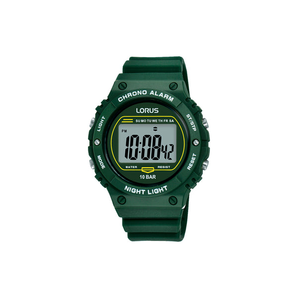 Ce modèle le R2309PX9 est une belle montre de Lorus avec une montre à quartz. L'heure est affichée analogique. De plus, cette montre est dotée d'un verre de montre minéral. La montre est étanche à 10 bars et dotée d'un bracelet en acier inoxydable de couleur argent. 